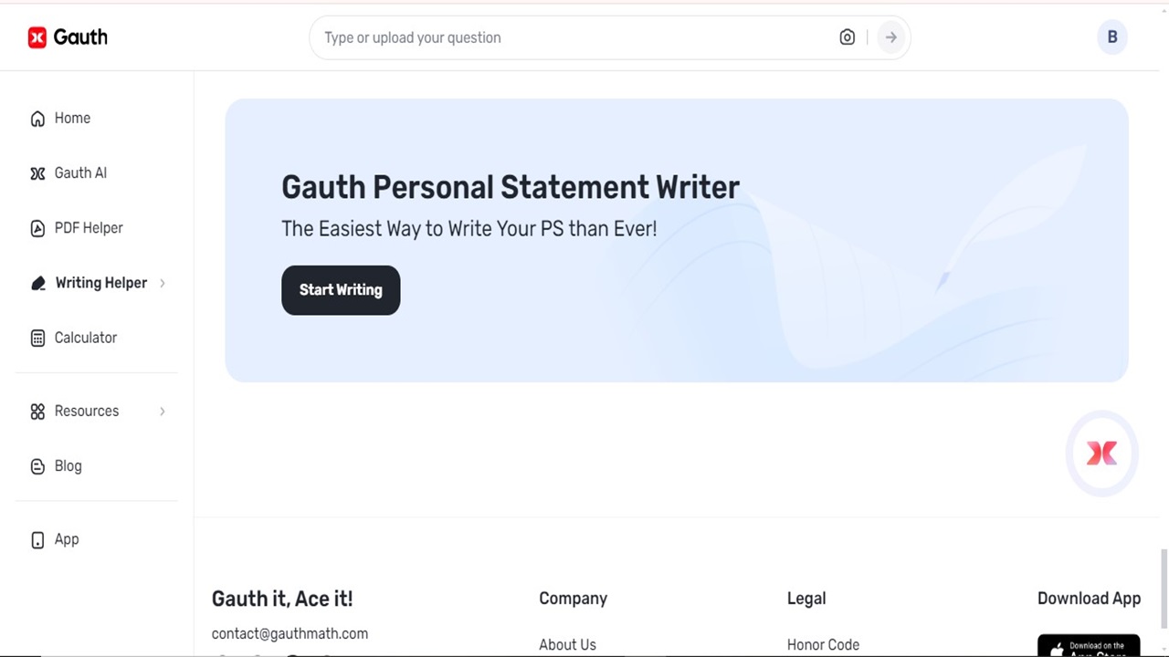 Managing Writing Stress While Completing School Applications with Gauth’s Personal Statement Generators